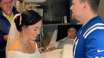Couple Wed In ICU So Bride's Father With Terminal Cancer Can Be At Wedding | Happily TV