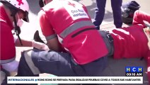Lesionado resulta motociclista tras accidente a inmediaciones del Hato de Enmedio