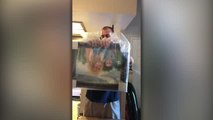 Man Surprised With Portrait Of Late Mom And Grandson She Never Met | Happily TV