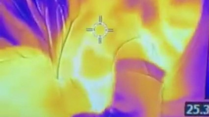 Breastfeeding Through A Thermal Imaging Camera | Happily TV
