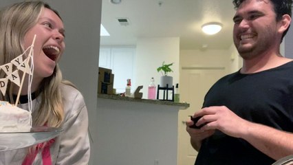 Man Surprise Proposes During 'Happy Birthday' Video Call | Happily TV