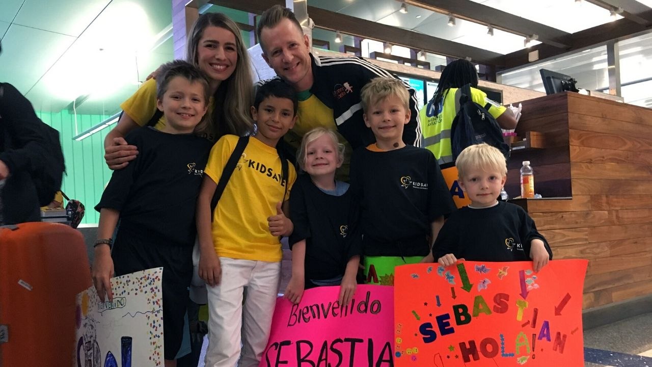 Heartwarming Moment Orphan Finds Out Family In The U.S. Want To Adopt Him | Happily TV