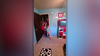 Boy With Autism Gets Toy Story Bedroom Makeover | Happily TV