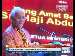 'Khidmat Tan Sri Abdul Taib amat baik' - Tun M