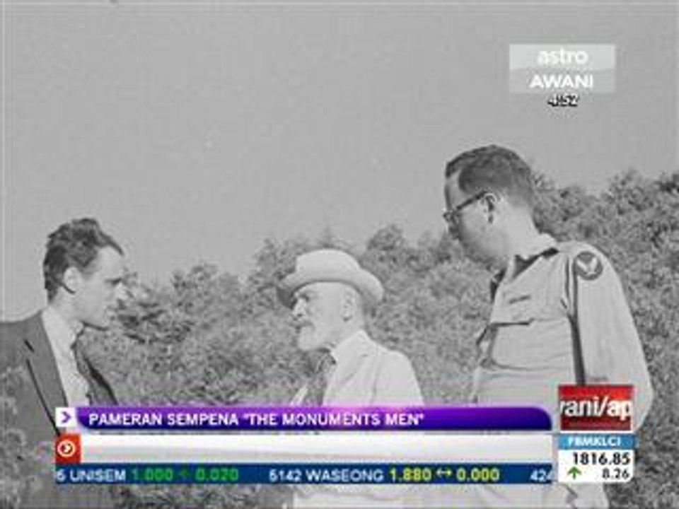 Pameran sempena 'The Monuments Men'