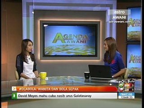 Agenda Awani - #OlaBola: Wanita dan bola sepak