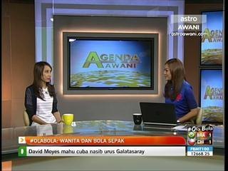 Agenda Awani - #OlaBola: Wanita dan bola sepak