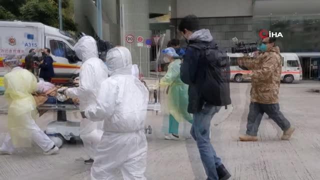 Son dakika haberleri | Hong Kong'da hastaneler doldu, hastalar çadırlarda tedavi ediliyor