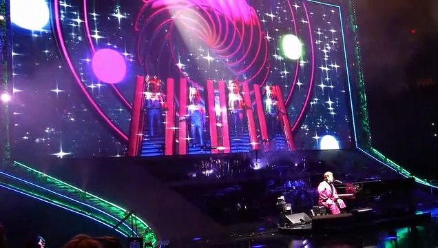 Elton John Live 2022 Cold Heart ⬘ Dua Lipa ⬘ PNAU Remix Jan 22 ⬘ Houston, TX