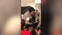 Veteran With PTSD Surprised With Service Dog | Happily TV
