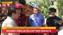 Misiones suma un helicóptero hidrante