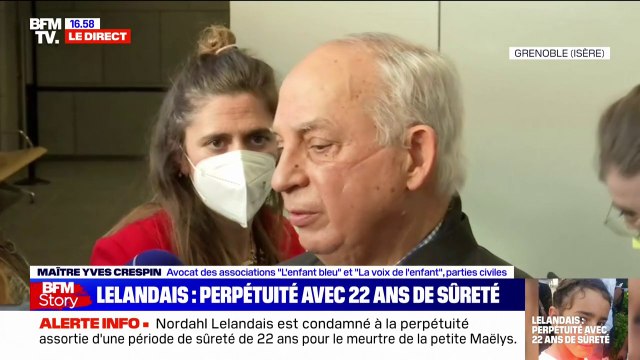 C'est une décision attendue et qui va servir à apaiser la douleur des familles des victimes , réagit Yves Crespin, avocat des associations L'enfant bleu et La voix de l'enfant