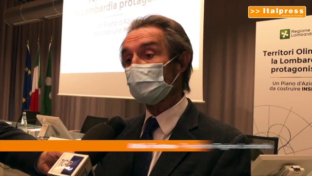 Milano-Cortina, Fontana a Sondrio: Al lavoro per sviluppo territori