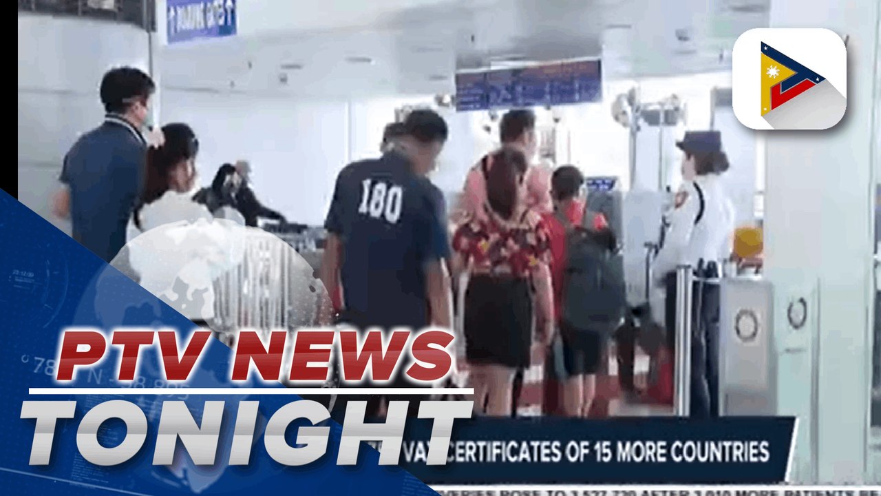 PH gov't recognizes vax certificates of 15 more countries | via Mela Lesmoras