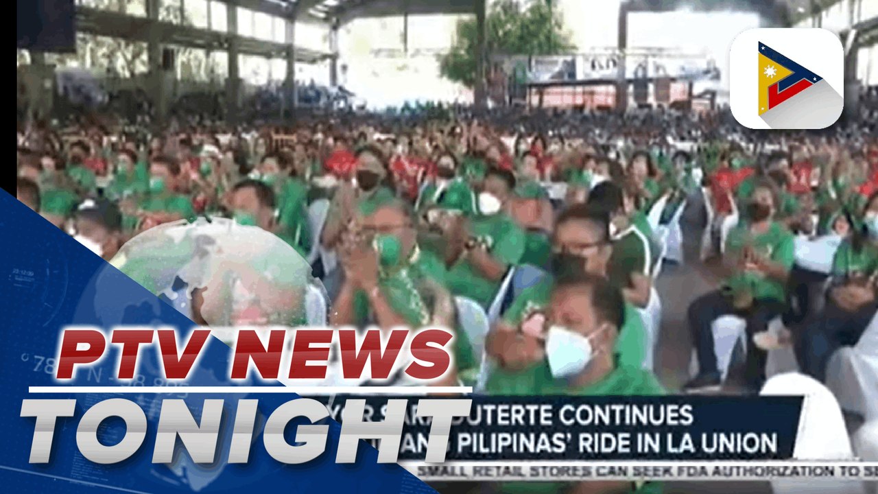 Mayor Sara gets La Union governor's support | via Daniel Manalastas