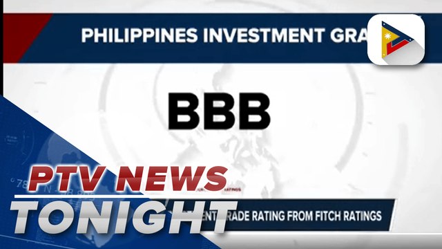 PH gets BBB investment grade rating and negative outlook from Fitch Ratings | via Naomi Tiburcio