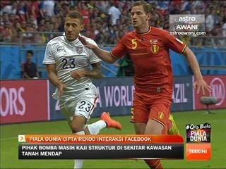 Piala Dunia cipta rekod interaksi Facebook