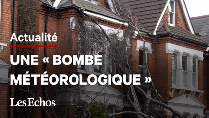 Le nord de l’Europe balayé par la tempête Eunice