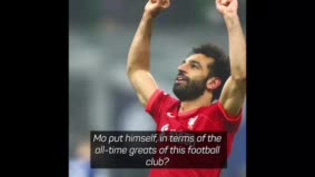 Klopp calls Salah 'absolutely insane' as he closes in on 150 goals