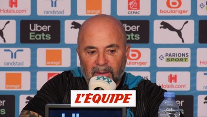 «On a du mal à briser les blocs bas» - Foot - L1 - OM - Sampaoli