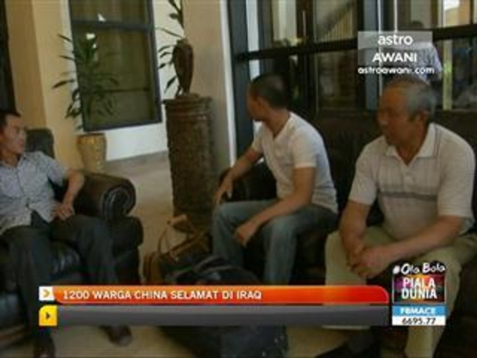 1200 warga China selamat di Iraq