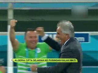 Algeria cipta sejarah ke pusingan kalah mati
