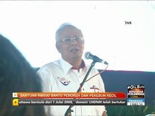 Bantuan RM500 bantu penoreh dan pekebun kecil