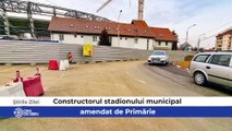 Știrile zilei sunt despre - Constructorul stadionului municipal, amendat de Primărie,  Hoț găsit cu ajutorul câinelui polițist la Sibiu  şi  Bursuc surprins într-o curte la Șelimbăr