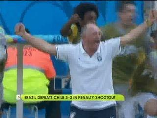 Brazil defeats Chile 3-2 in penalty shootout