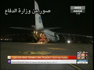 Tentera Iraq terima 5 pesawat buatan Rusia