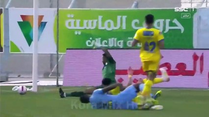 ملخص وأهداف مباراة النصر 4 الباطن 3 لموسم 2021/2022