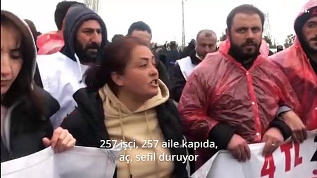 İşten çıkarılan Migros işçilerinin eylemine polis müdahale etti: '100'den fazla gözaltı'