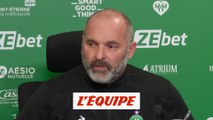 Dupraz : « Il faut rester mesurés, sereins, vigilants » - Foot - L1 - Saint-Étienne