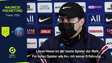Pochettino: "Messi ist die Essenz des Fußball"