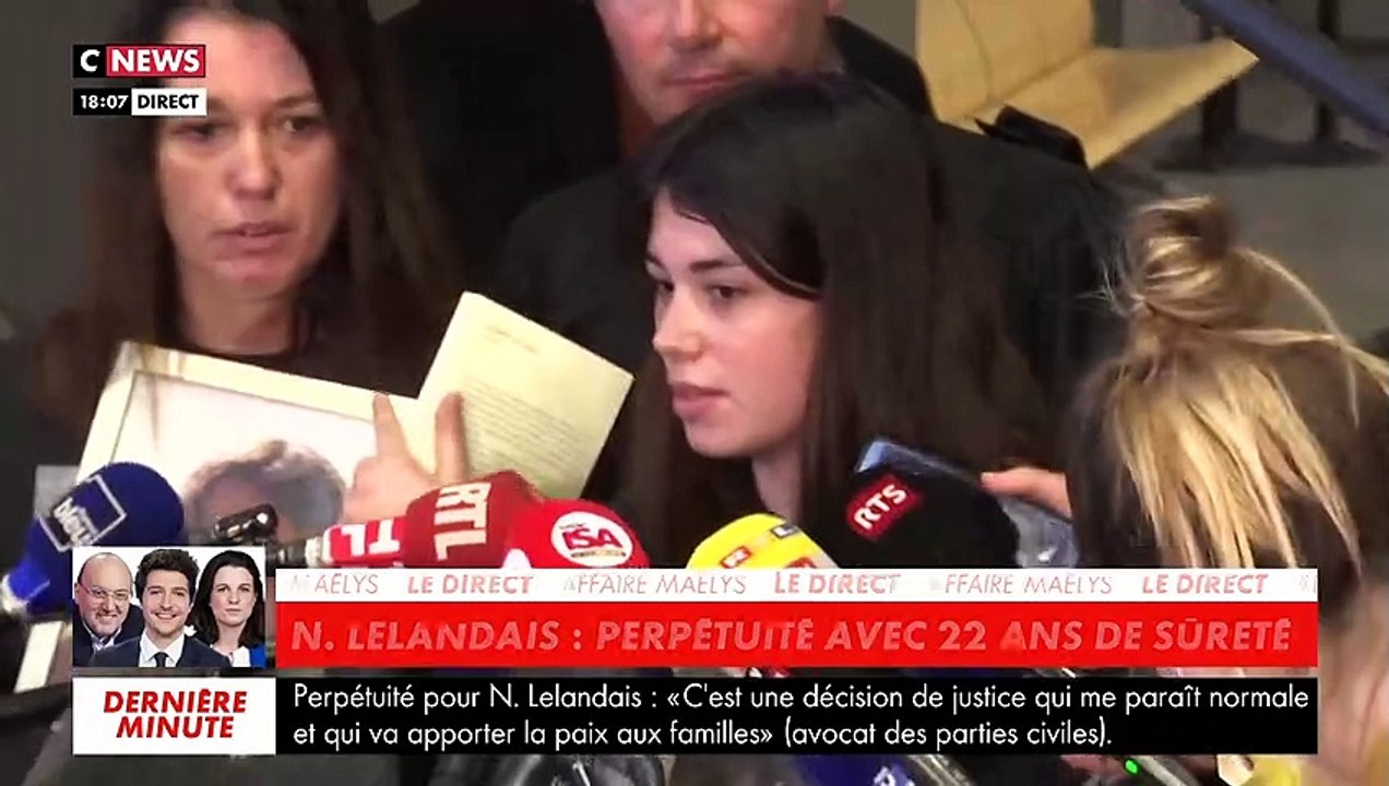 Le témoignage poignant de Colleen, la soeur de Maëlys, à l'issue du procès de Nordahl Lelandais: "Si je pouvais revenir en arrière et prendre sa place, je le ferais"