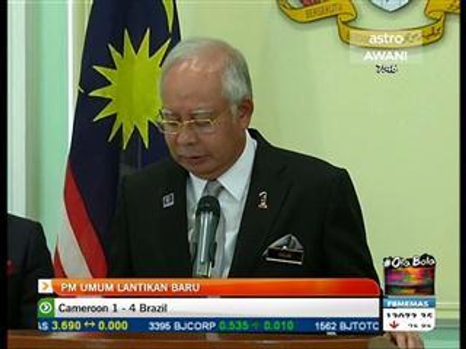 PM umum lantikan baru