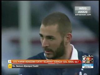 Gol Karim Benzema catat sejarah sebagai gol hasil GLT