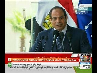 Presiden Mesir enggan campur tangan dalam perundangan