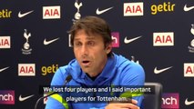 Spurs 'ban' Conte from speaking to Italian media