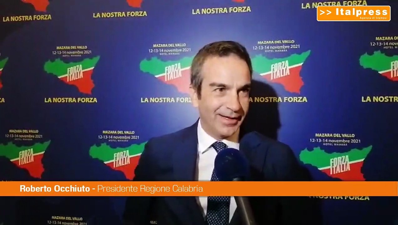 Occhiuto "Spazio politico enorme per Forza Italia"