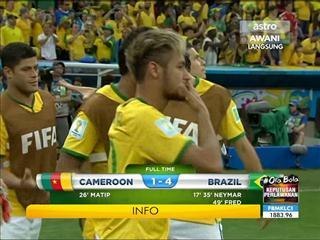 Brazil juara kumpulan A