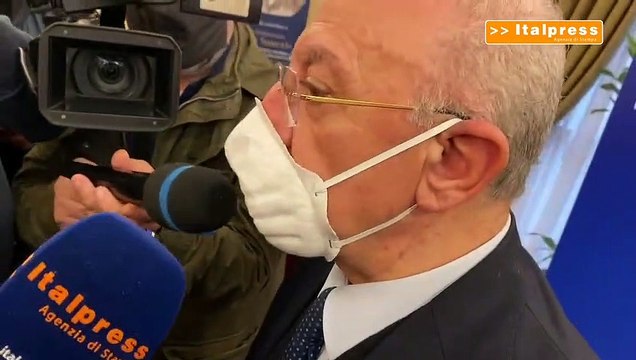 De Luca In Campania partiti con le terze dosi per tutti
