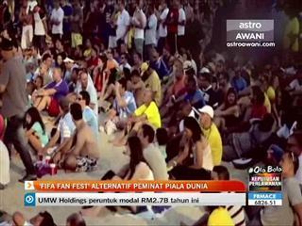 'FIFA Fan Fest' alternatif peminat Piala Dunia