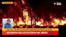 Incendios en los Esteros del Iberá