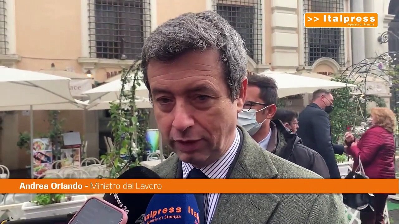 Orlando "Con il super green pass preserviamo la ripresa"