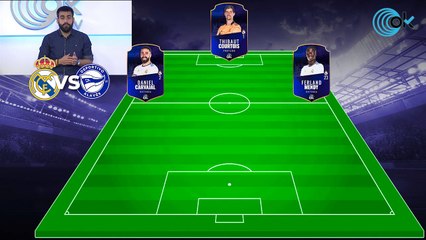 Alineación del Real Madrid contra el Alavés