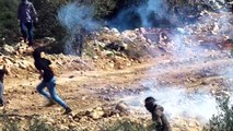 مواجهات بين متظاهرين فلسطينيين والجيش الإسرائيلي في الضفة الغربية