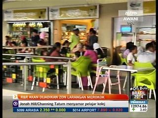 R&R akan dijadikan zon larangan merokok