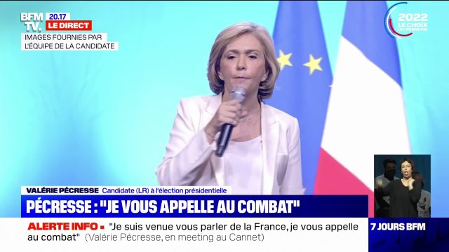 Valérie Pécresse: Emmanuel Macron est le président des chèques et des échecs