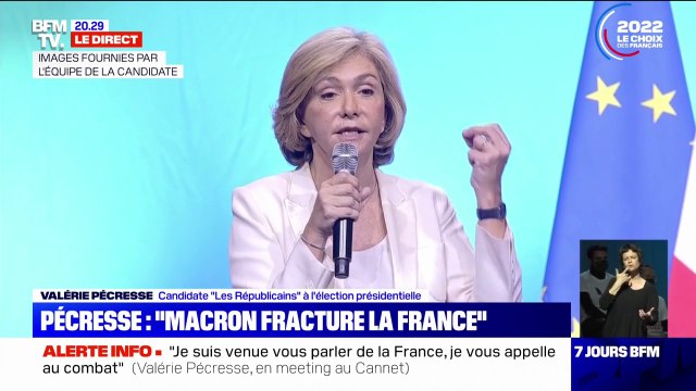 Valérie Pécresse: Nous sommes aujourd'hui devant des flux migratoires incontrôlés, il faut reprendre le contrôle